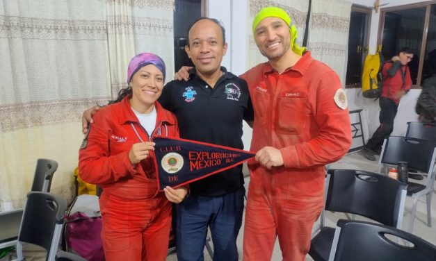 Coordinación de Espeleología del Club CEMAC se capacita en uno de los cursos de rescate en cuevas más prestigiosos del mundo