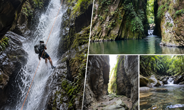 Cañonismo en Veracruz: aventura entre cascadas, roca y naturaleza
